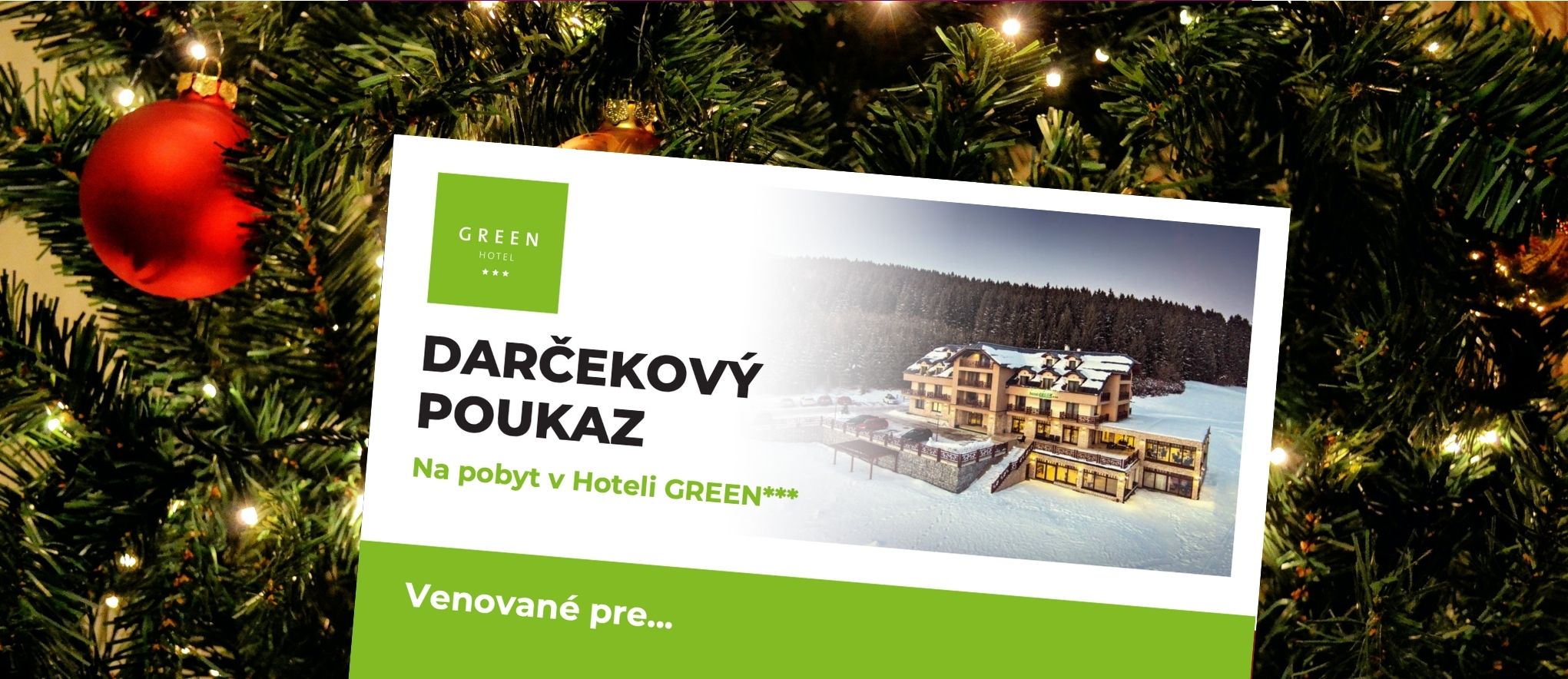 Darujte zážitok k Vianociam